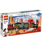 LEGO TOY STORY 3 7597 COURSE POURSUITE DANS LE TRAIN DU FAR WEST