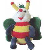 LGRI - PELUCHE MUSICALE PAPILLON - PELUCHE BEBE