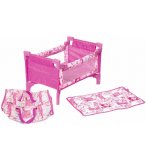 LIT EN BOIS FAIRY PRINCESSE - ACCESSOIRE POUPEE