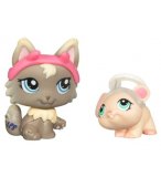 LITTLEST PETSHOP DUO CHAT + SOURIS 1411/1412 - HASBRO - 94099