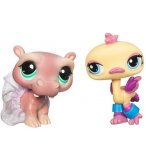 LITTLEST PETSHOP DUO HIPPOPOTAME + AUTRUCHE 1415/1416 - HASBRO - 94125
