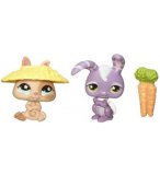 LITTLEST PETSHOP DUO LAPIN NAIN + LAPIN 827/828 - HASBRO - 78843