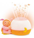 MA LAMPE MAGIC PROJECTION ROSE - CHICCO - VEILLEUSE MUSICALE BEBE