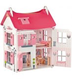 MAISON DE POUPEES MADEMOISELLE EN BOIS - JANOD - 05725