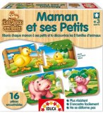 MAMAN ET SES PETITS - EDUCA - 14563 - JEU EDUCATIF BOIS