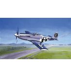 MAQUETTE AVION MILITAIRE P-51 MUSTANG - ECHELLE 1/72 - HELLER - 80268