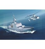 MAQUETTE BATEAU MILITAIRE FREGATE LA FAYETTE - ECHELLE 1/400 - HELLER - 81035