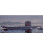 MAQUETTE BATEAU SOUS-MARIN DAPHNE - ECHELLE 1/400 - HELLER - 81069