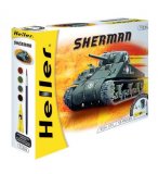 MAQUETTE VEHICULE MILITAIRE SHERMAN - ECHELLE 1/72 - HELLER - 49983
