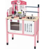 MAXI CUISINE MADEMOISELLE EN BOIS - JANOD - 06533 - JEU D'IMITATION