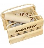 M�LKKY - JEU DE QUILLES FINLANDAISES - TACTIC - 52501 - JEU D'ADRESSE EN BOIS