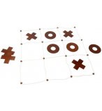 MORPION GEANT DE LUXE / TIC TAC TOE - BUITEN SPEEL - PLEIN AIR - JEU DE REFLEXION