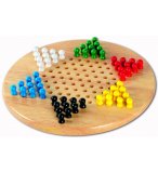 NATURAL GAMES - JEU DE SOCIETE - DAMES CHINOISES EN BOIS