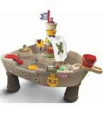 NAVIRE DE PIRATES A ANCRE - BATEAU PIRATE - LITTLE TIKES - TABLE D'ACTIVITES SABLE ET EAU - JEU PLEIN AIR