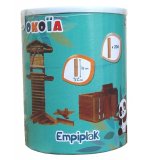 OKO�A - BARIL EMPIPLAK DE 250 PLANCHETTES EN BOIS - JEU DE CONSTRUCTION - JOUET EN BOIS
