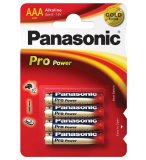 PANASONIC BLISTER DE 4 PILES ALCALINES AAA/LR03