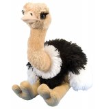 PELUCHE AUTRUCHE 30 CM - CUDDLEKINS - WILD REPUBLIC - 81680
