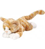 PELUCHE CHAT ORANGE 18 CM - WILD REPUBLIC - 80704