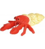 PELUCHE CRABE HERMITE 30 CM - CUDDLEKINS - WILD REPUBLIC - 83188
