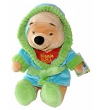 PELUCHE DISNEY WINNIE THE POOH AVEC PEIGNOIR 25 CM - NICOTOY - PELUCHE LICENCE