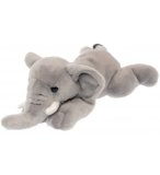 PELUCHE ELEPHANT 25 CM - BEAN BAGS - WILD REPUBLIC - 86844