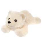 PELUCHE OURS POLAIRE 25 CM - BEAN BAGS - WILD REPUBLIC - 86628