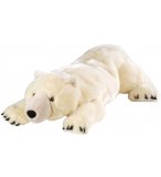 PELUCHE OURS POLAIRE 76 CM - FLOPPIES - WILD REPUBLIC - 80629