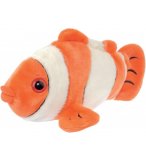 PELUCHE POISSON CLOWN 30 CM - CUDDLEKINS - WILD REPUBLIC - 86231