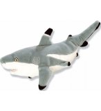 PELUCHE REQUIN POINTES NOIRES 30 CM - CUDDLEKINS - WILD REPUBLIC - 81179