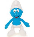 PELUCHE SCHTROUMPF JOYEUX 30 CM - PELUCHE LICENCE