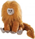 PELUCHE SINGE TAMARIN LION 30 CM - CUDDLEKINS - WILD REPUBLIC - 60810