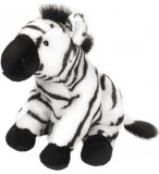 PELUCHE ZEBRE 30 CM - CUDDLEKINS - WILD REPUBLIC - 80189