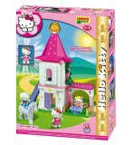 PETIT CHATEAU HELLO KITTY PRINCESSE - UNICO PLUS - 8677 - JEU DE CONSTRUCTION