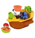 PIRAT EAU - BATEAU PIRATE - TOMY - 71602 - JOUET DE BAIN BEBE