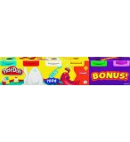 PLAY DOH - 23565 - PACK DE 6 POTS COULEURS PRIMAIRES - PATE A MODELER - HASBRO