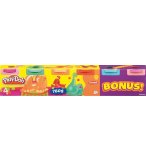 PLAY DOH - 23566 - PACK DE 6 POTS COULEURS VIVES - PATE A MODELER - LOISIR CREATIF - HASBRO