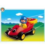 PLAYMOBIL 1.2.3 6718 PILOTE / VOITURE DE COURSE