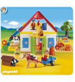 PLAYMOBIL 1.2.3 6750 COFFRET GRANDE FERME