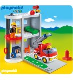 PLAYMOBIL 1.2.3 6777 CASERNE DE POMPIERS