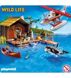 PLAYMOBIL ANIMAUX MARINS 4469 BATEAU D'EXPLORATION A FOND DE VERRE