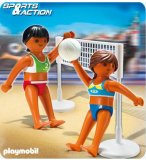 PLAYMOBIL ATHLETES 5188 VOLLEYEUSES DE PLAGE ET FILET
