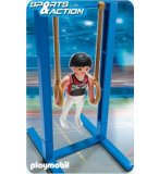 PLAYMOBIL ATHLETES 5189 GYMNASTE ET ANNEAUX