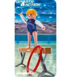 PLAYMOBIL ATHLETES 5190 GYMNASTE ET POUTRE