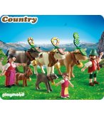 PLAYMOBIL CENTRE EQUESTRE 4185 CAVALIERS ET CARRIERE