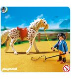 PLAYMOBIL CENTRE EQUESTRE 5107 CHEVAL KNABSTRUPPER