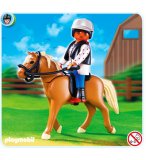 PLAYMOBIL CENTRE EQUESTRE 5109 CHEVAL HAFLINGER
