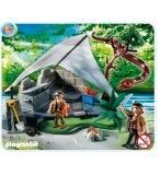 PLAYMOBIL CHASSEURS DE TRESORS 4843 CAMPEMENT DES AVENTURIERS