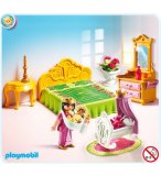 PLAYMOBIL CHATEAU DE LA PRINCESSE 5146 CHAMBRE DE LA REINE AVEC BERCEAU