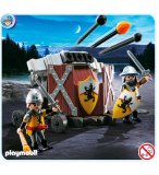 PLAYMOBIL CHEVALIERS 4867 BALISTE A 3 PROJECTILES ET CHEVALIERS DU LION