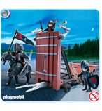 PLAYMOBIL CHEVALIERS 4869 CHARIOT D'ASSAUT DES CHEVALIERS DU FAUCON